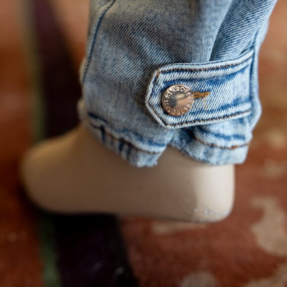 Retrofete Denim Jumpsuit - Picture 12 of 16